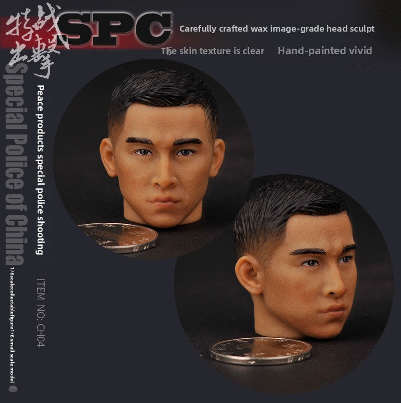 Pattiz 1/6 Movable Chinese SWAT Figure with K9 – Peace Mission PLUS Model
