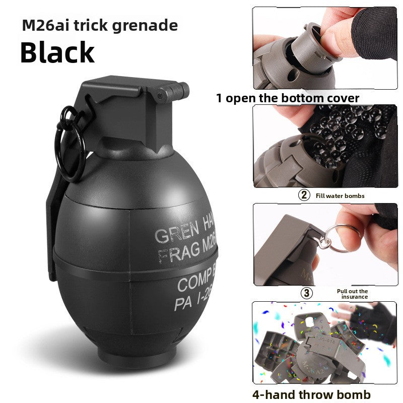 M18/M26 Simulation Toy Grenade – Realistic Military-Style Water Bomb for Kids