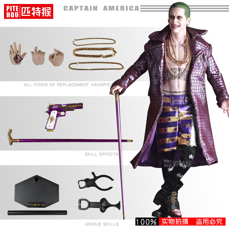 Joker & Harley Quinn 1/12 Scale Action Figures