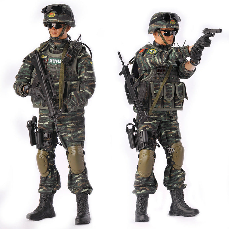 KADHOBBY 1:6 Scale Articulated Soldier Figure – 21.5cm Collectible Model