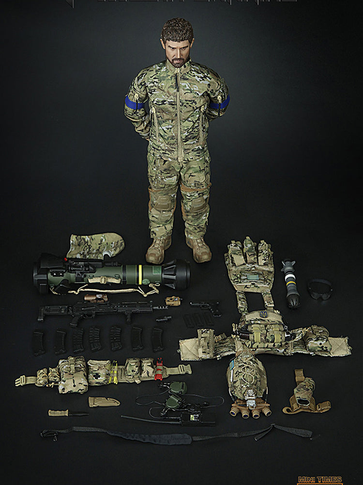 MINITIMES M047 1/6 Scale Movable PMC Soldier Figure – Tactical Action Man