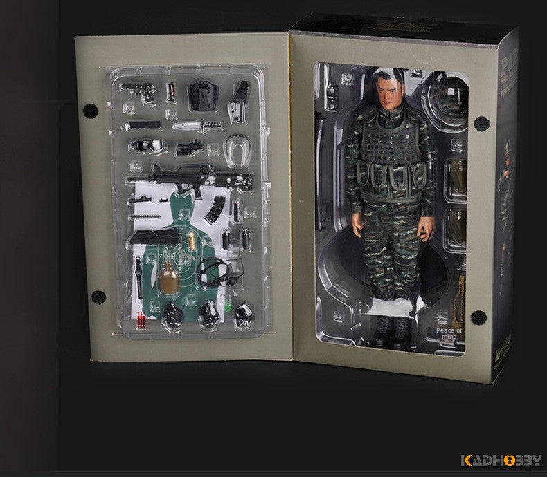 KADHOBBY 1:6 Scale Articulated Soldier Figure – 21.5cm Collectible Model