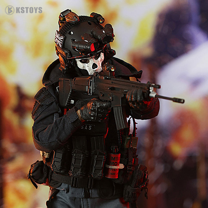 Flagset 1/6 Ghost Reaper – Call 21 Style 18 Night Battle Action Figure