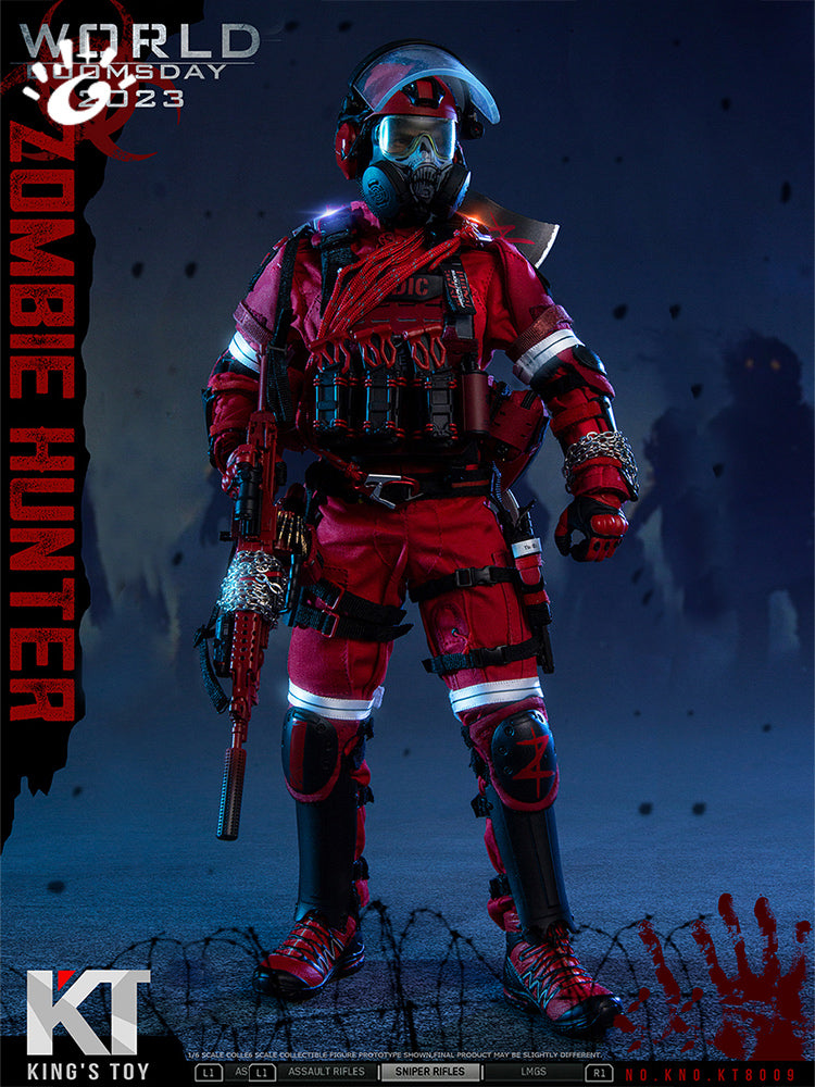 KT8009 1/6 Zombie Hunter Action Figure – Post-Apocalyptic Survivor Collectible