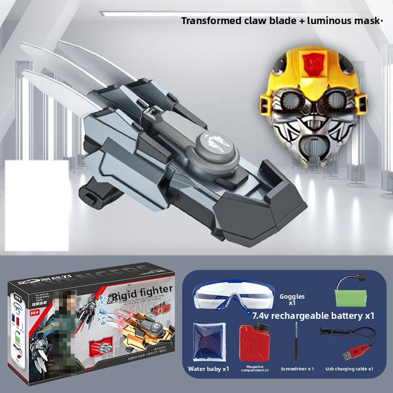 Kids Electric Water Bead Gun – King Kong Claw Blaster with LED & Auto Fire
