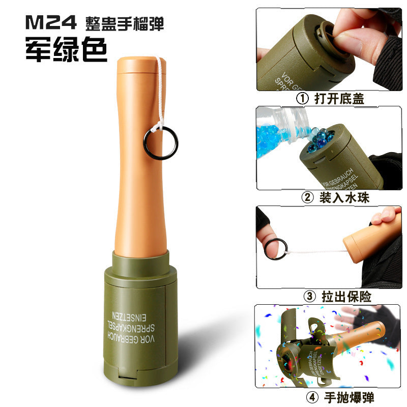 M18/M26 Simulation Toy Grenade – Realistic Military-Style Water Bomb for Kids
