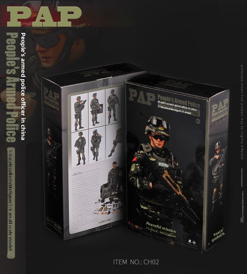 KADHOBBY 1:6 Scale Articulated Soldier Figure – 21.5cm Collectible Model