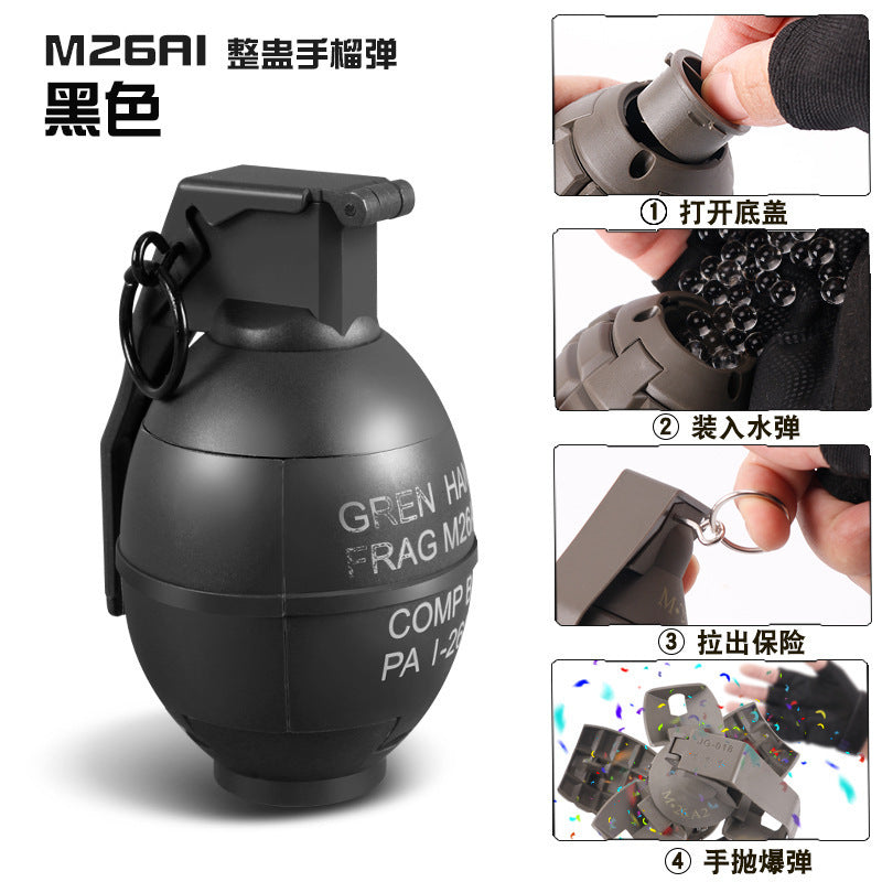 M18/M26 Simulation Toy Grenade – Realistic Military-Style Water Bomb for Kids