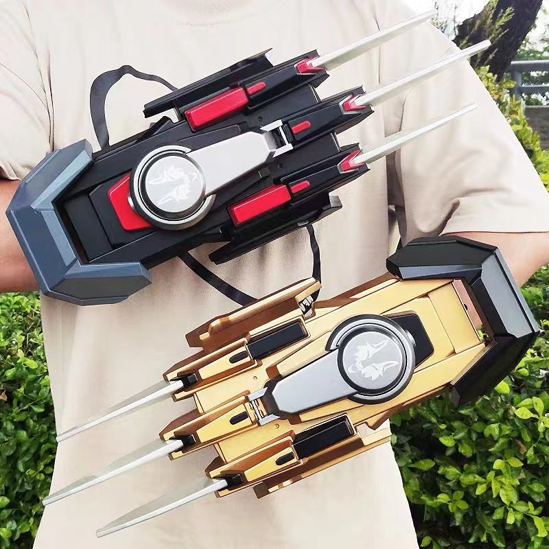 Kids Electric Water Bead Gun – King Kong Claw Blaster with LED & Auto Fire