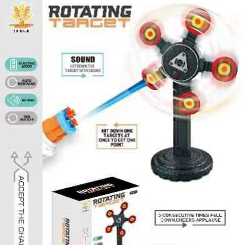 Nerf Gun Shooting Target Toy – Electronic Auto Rebound with Lights & Sound