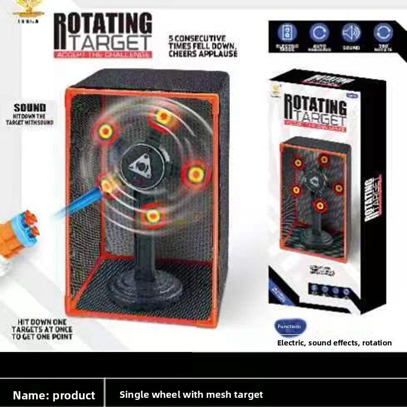 Nerf Gun Shooting Target Toy – Electronic Auto Rebound with Lights & Sound