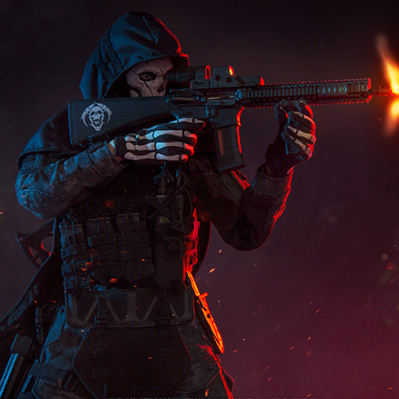 Flagset 1/6 Ghost Reaper – Call 21 Style 18 Night Battle Action Figure