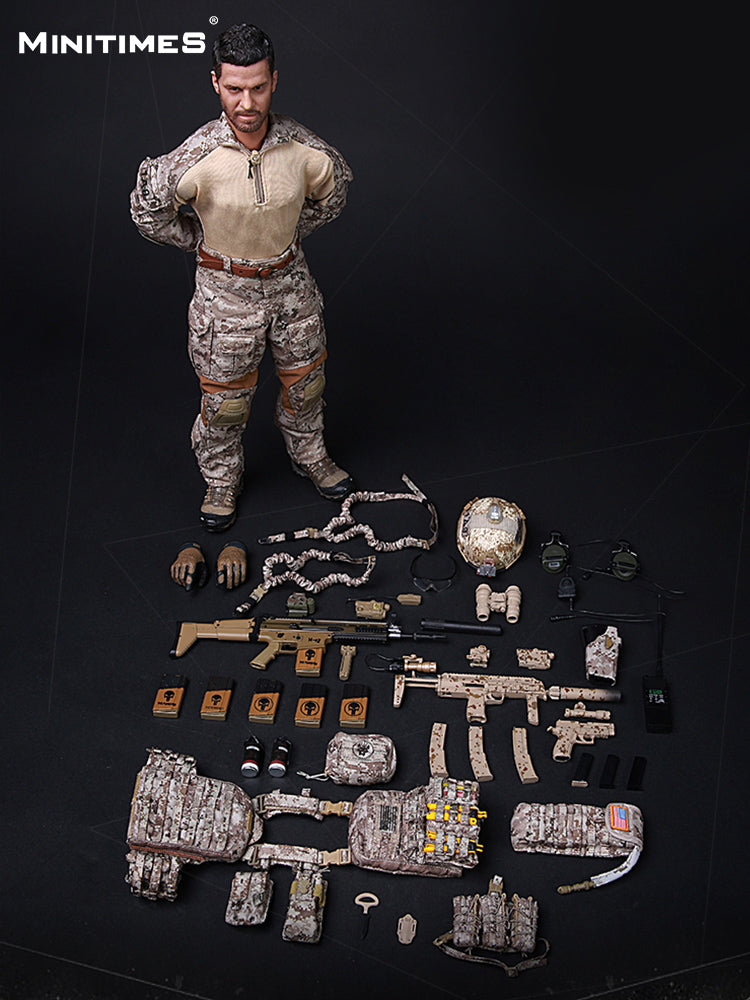 MINITIMES M012 1/6 Navy SEAL Team Six Soldier Figure – Elite Military Action Model