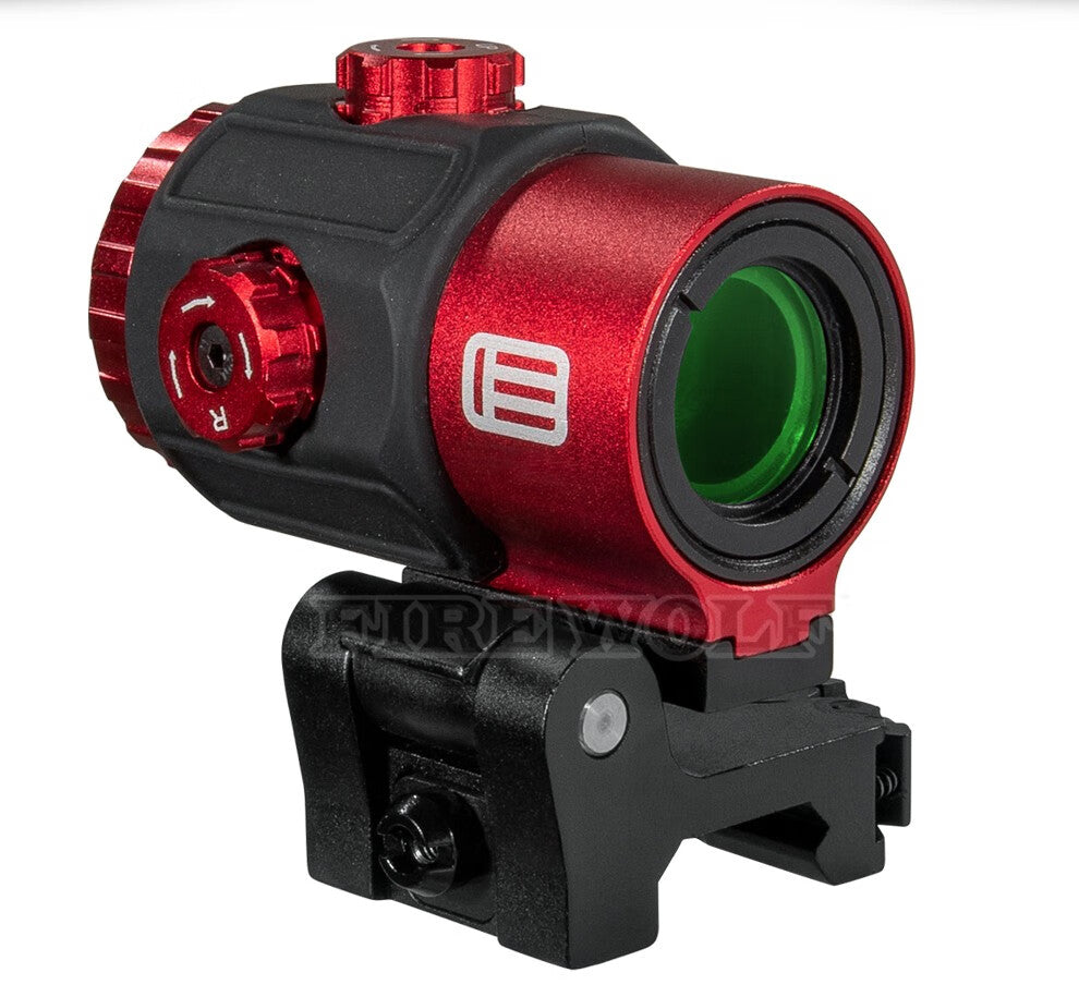G33 / G45 / G43 / 558 Tactical Scope – Red Dot / Holographic Sight with 3X/5X Flip Magnifier