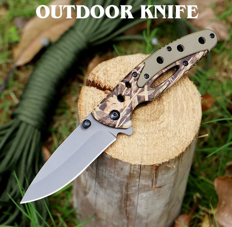 Camo Lightweight Folding Utility Knife CL05003B