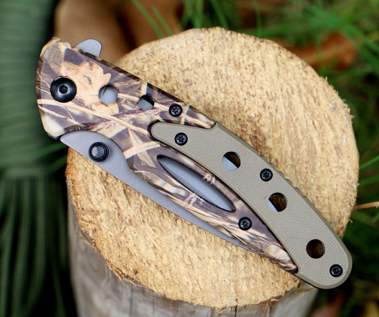 Camo Lightweight Folding Utility Knife CL05003B