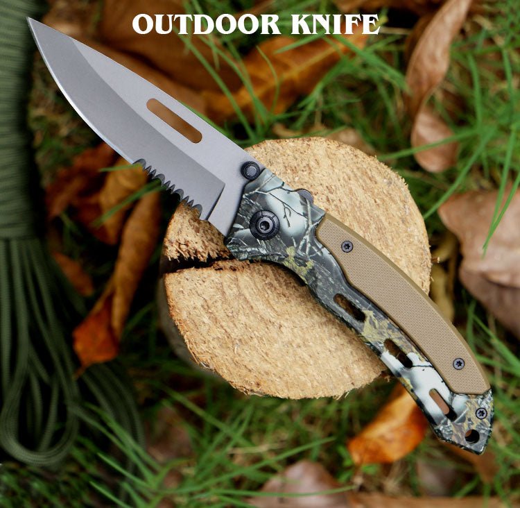 Wild Camo Folding Outdoor Utility Knife CL05010