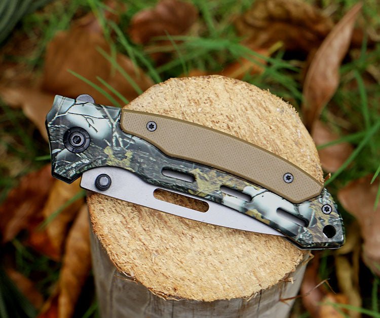 Wild Camo Folding Outdoor Utility Knife CL05010