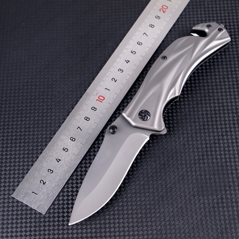 Silver Steel Folding Knife – 3Cr13 CL05027B