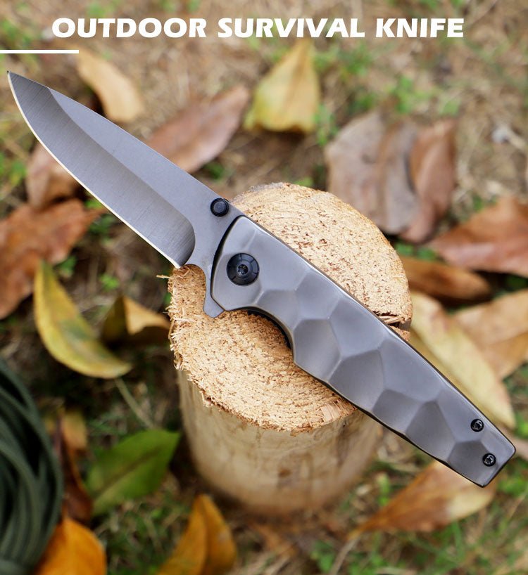 Minimalist Steel Pocket Knife – 3Cr13 CL05028