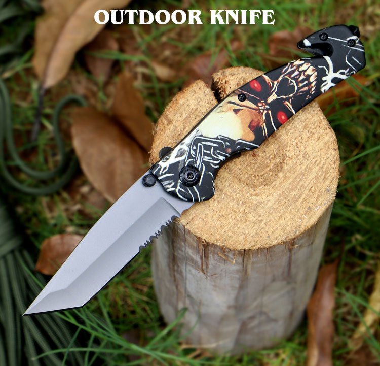 Graphic Folding Pocket Knife – 3Cr13 CL05033