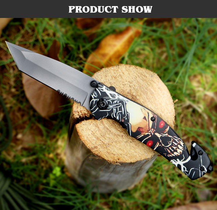 Graphic Folding Pocket Knife – 3Cr13 CL05033