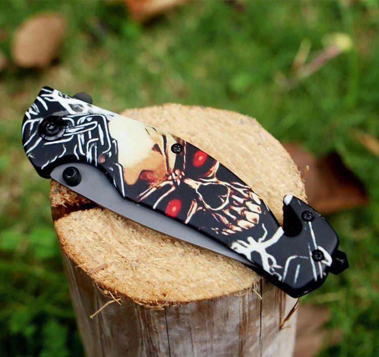 Graphic Folding Pocket Knife – 3Cr13 CL05033