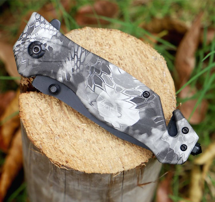 Camouflage Folding Pocket Knife – 3Cr13 CL05035