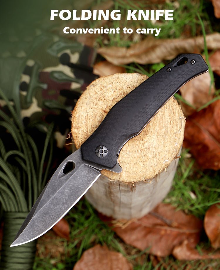 Minimalist D2 Steel Folding Utility Knife CL0657