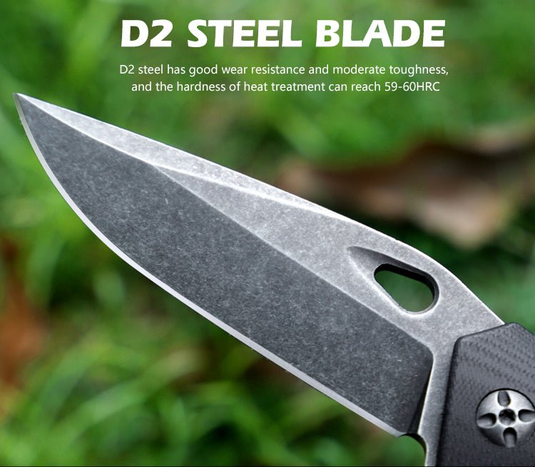 Minimalist D2 Steel Folding Utility Knife CL0657
