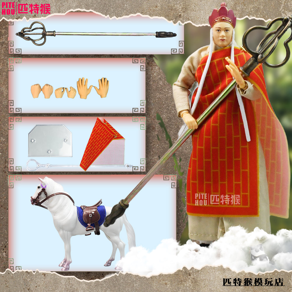 Black Myth Wukong Action Figure – Poseable Monkey King Warrior Model with Cloth Cape