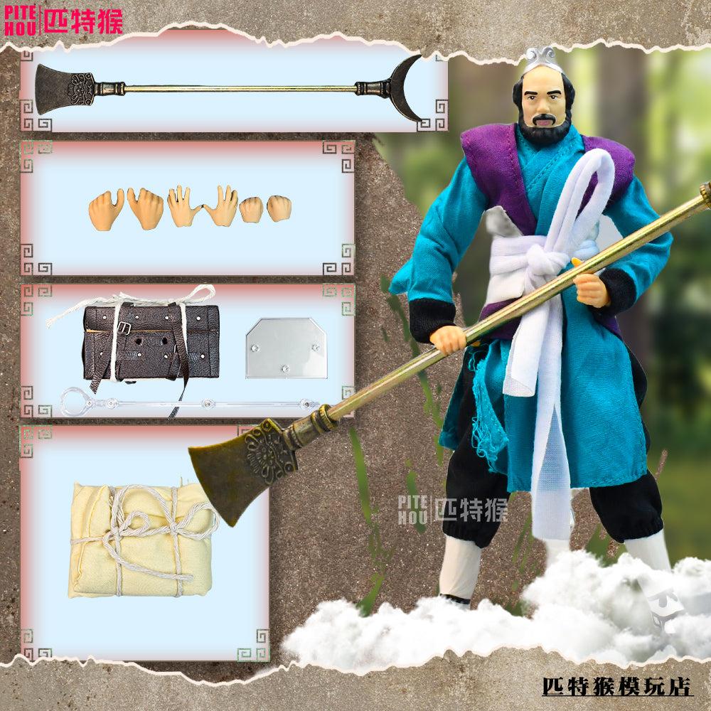 Black Myth Wukong Action Figure – Poseable Monkey King Warrior Model with Cloth Cape