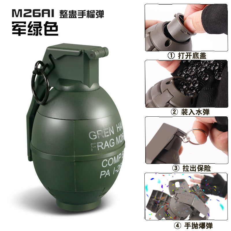 M18/M26 Simulation Toy Grenade – Realistic Military-Style Water Bomb for Kids