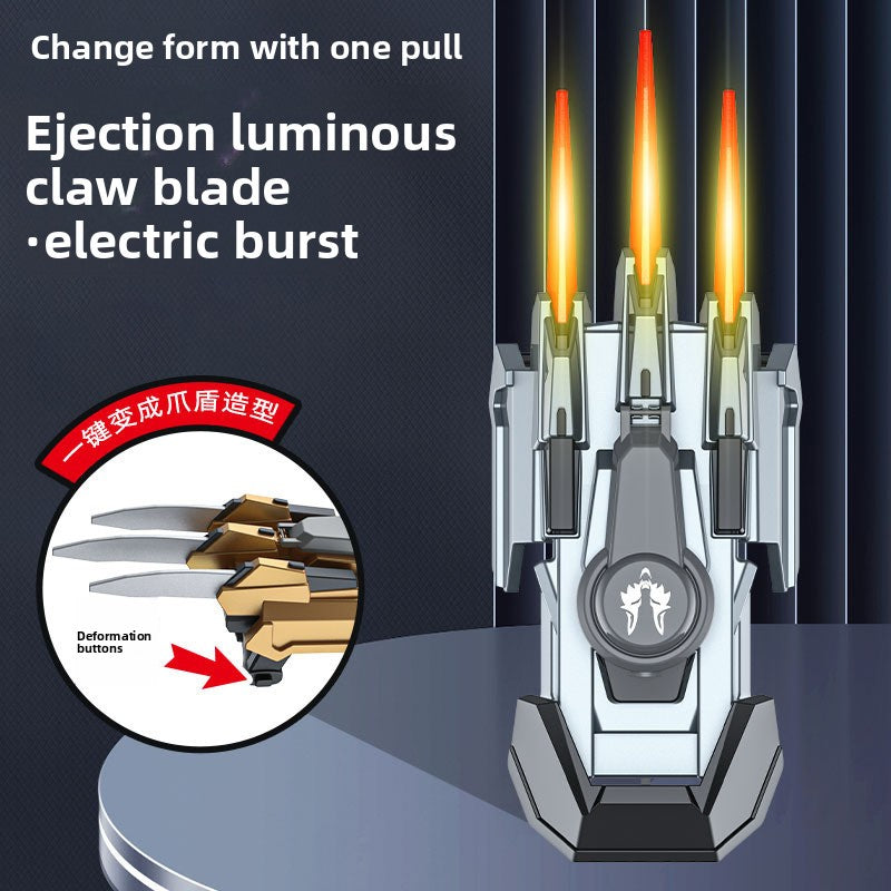 Kids Electric Water Bead Gun – King Kong Claw Blaster with LED & Auto Fire