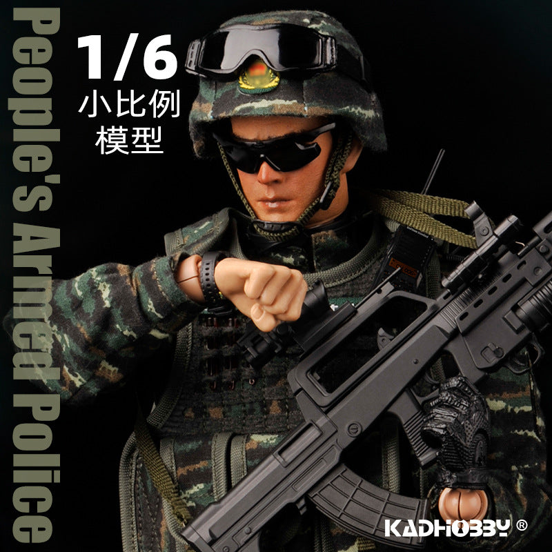 KADHOBBY 1:6 Scale Articulated Soldier Figure – 21.5cm Collectible Model