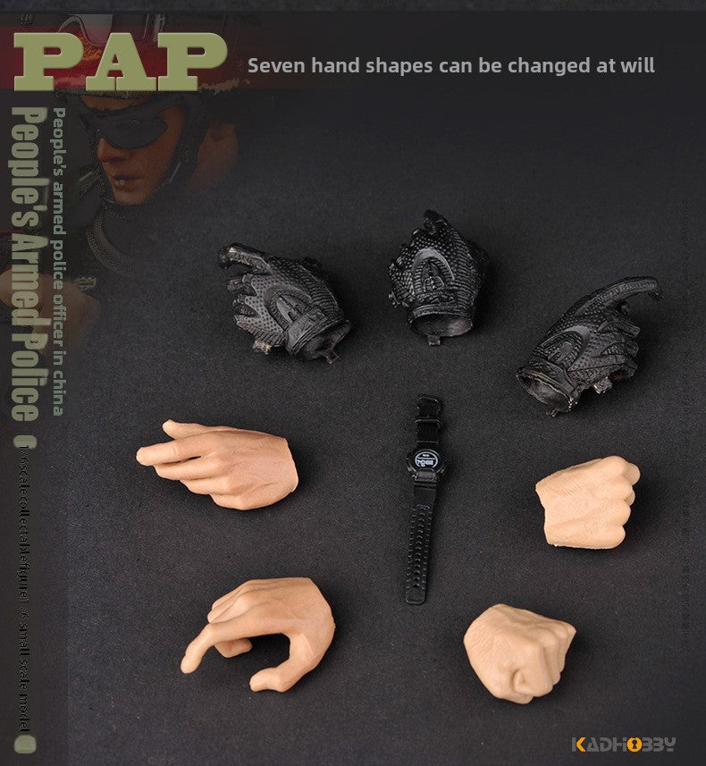 KADHOBBY 1:6 Scale Articulated Soldier Figure – 21.5cm Collectible Model