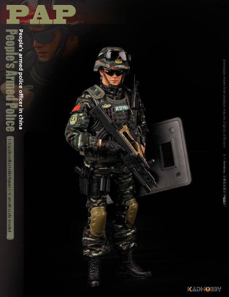 KADHOBBY 1:6 Scale Articulated Soldier Figure – 21.5cm Collectible Model