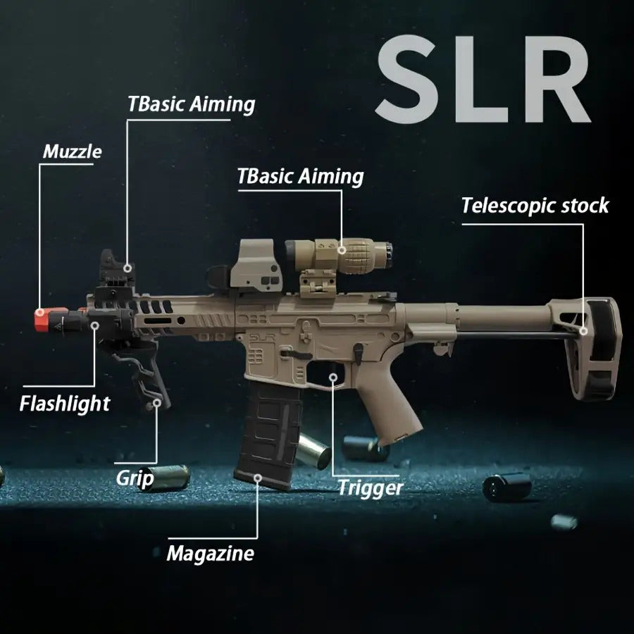 [US Stock | 3–5 Day Delivery] 7.4v DSLR Electric Gel Ball Gun – Upgraded High-Speed Blaster