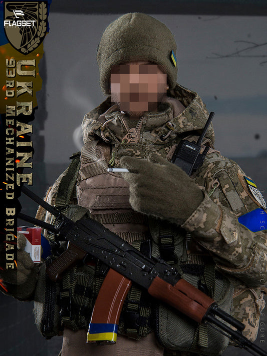Flagset 1/6 Soldier Model 73053 - Ukraine 93rd Mechanized Brigade Military