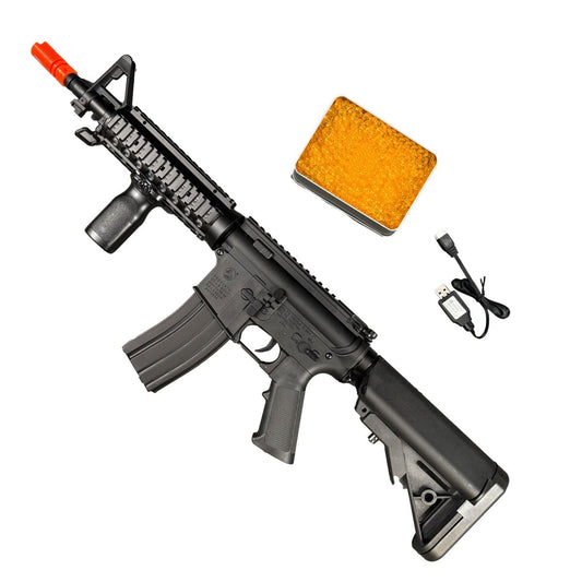 M4 Warfighter Elite Gel Blaster – Full Metal Tactical Kit with Orange Tip and Accessories