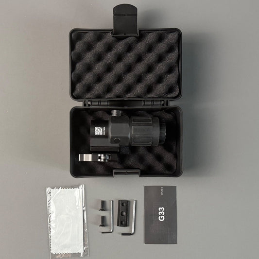 G33 Tactical Magnifier Set with Flip-to-Side Mount in Protective Case
