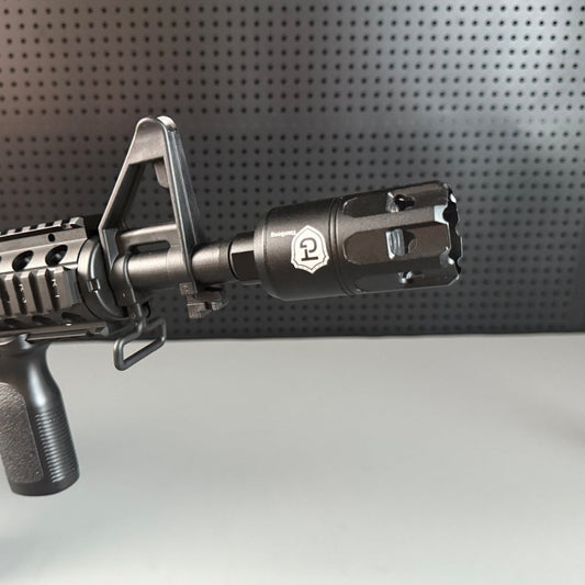 TG Inferno Flash Hider – Mounted on Gel Blaster