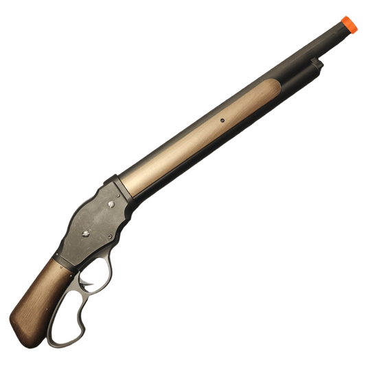 M1887 Lever-Action Blaster – Short Wood Edition with Classic Rifle Design
