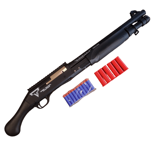 UDL Reaver M870 Foam Shotgun – Full Set with Red and Blue Shells