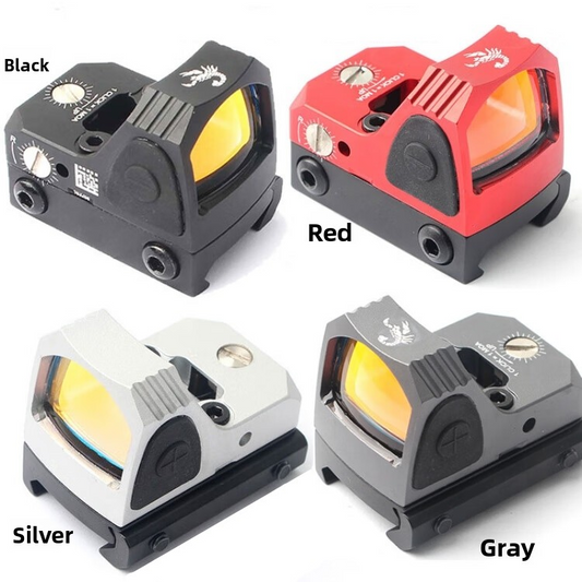 RMR Red Dot Sight – Full Metal Reflex Scope with Anti-Shock Base for Gel Blaster & Airsoft (Multiple Colors)