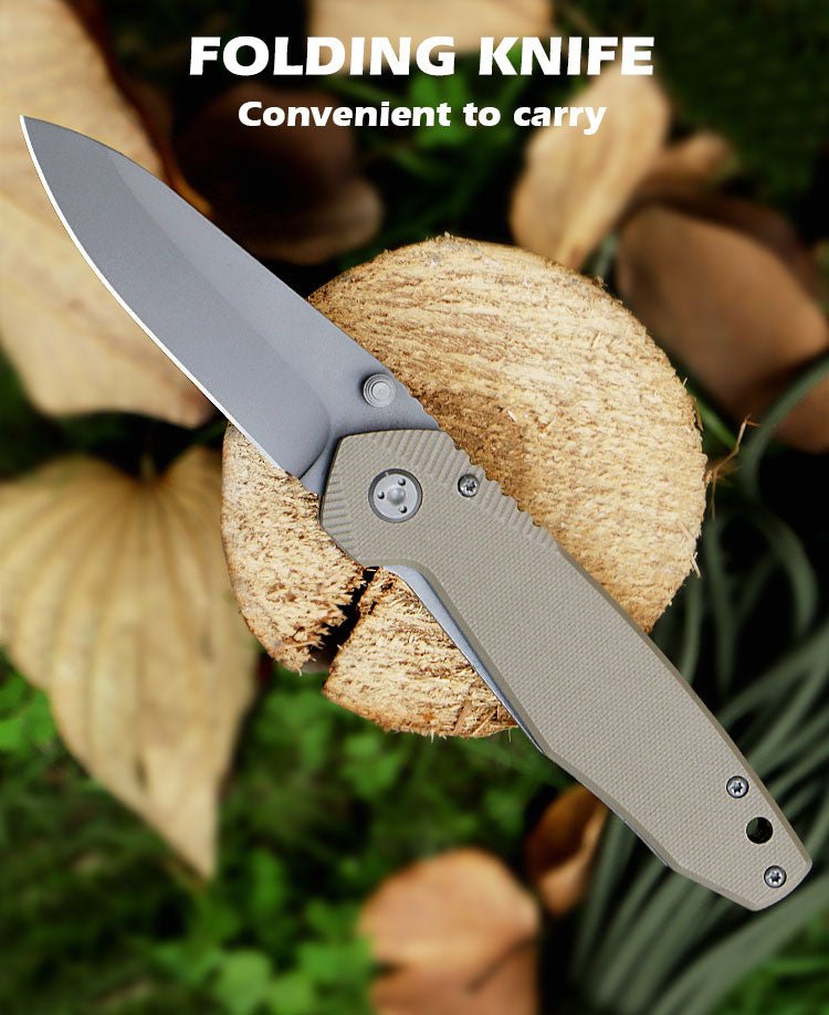 EDC Folding Knife with G10 Handle CL0029P
