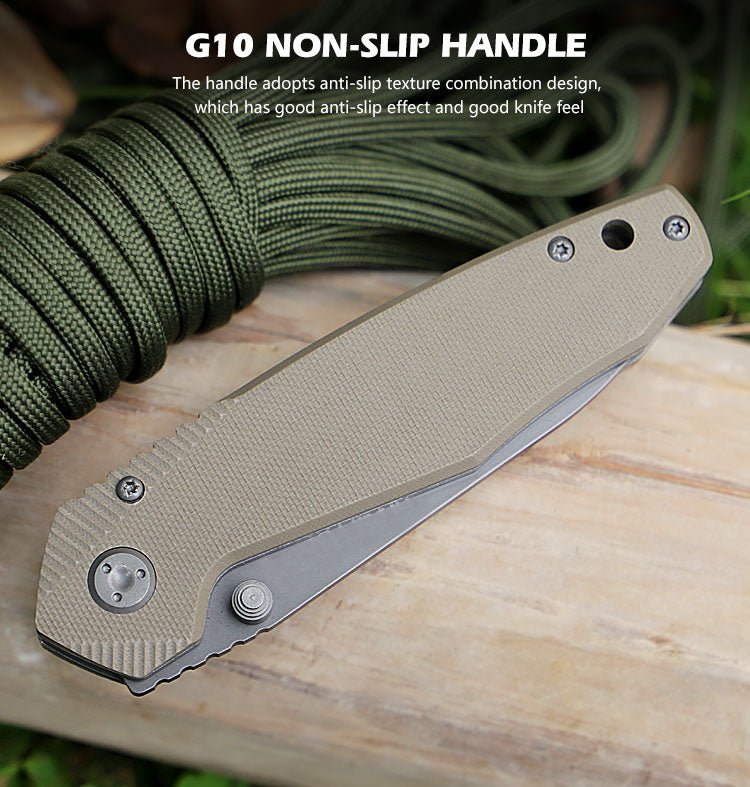 EDC Folding Knife with G10 Handle CL0029P