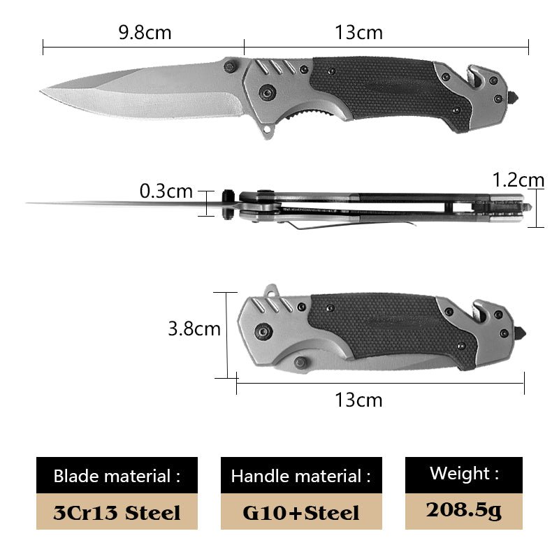 Heavy-Duty Folding Rescue Knife CL0602