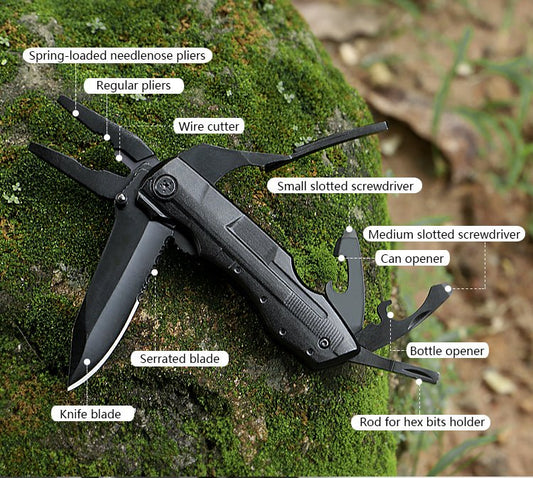 15-in-1 Multi-Tool Folding Pliers MT030