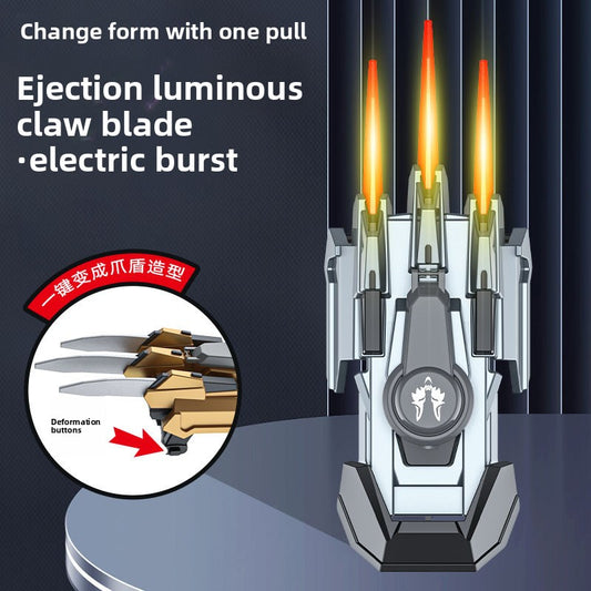 Kids Electric Water Bead Gun – King Kong Claw Blaster with LED & Auto Fire